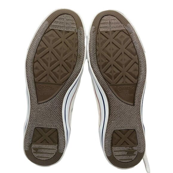 CONVERSE WOMENS CHUCK TAYLOR ALL STAR SHORELINE SNEAKER WHITE Size 9 - Picture 10 of 10